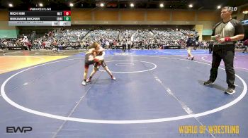 55 lbs Consi Of 8 #1 - Rich Kim, Mat Demon Wrestling Club vs Benjamin Becker, Salem Elite Mat Club
