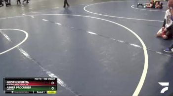 80 lbs Semifinal - Asher Procunier, Ares WC vs Jayven Sipkema, Allegan Area Youth WC