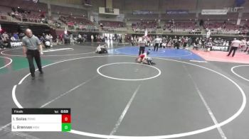 82 lbs Final - Iliyah Sailas, Pomona Elite WC vs Lukas Brennan, High Plains Thunder