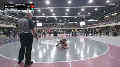 52 lbs Quarterfinal - Kalel Bonilla, Pocono Ranch Lands vs Grey Moenich, Morgantown