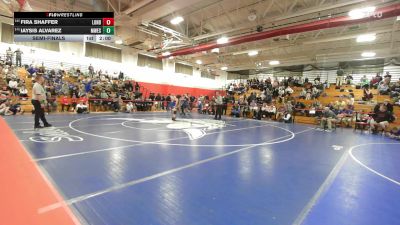 152 lbs Semifinal - Fira Shaffer, Londonderry vs Iaysis Alvarez, Manchester West