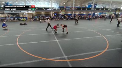 106 lbs Cons. Round 4 - Dennis Allen-Wormack, Unattached vs Brady Myatt, BAM TC