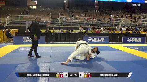 Gwen Mihaljevich vs Nadia Vanessa Lozano 2025 Pan Jiu Jitsu IBJJF Championship