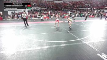 130 lbs Cons. Round 2 - Oleksandr Komisarov, Askren Wrestling Academy vs Jayden Pereida, Stateline Stingers