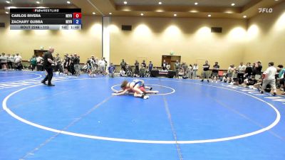 113 lbs Cons. Round 2 - Carlos Rivera, New York vs Zachary Gubba, New York