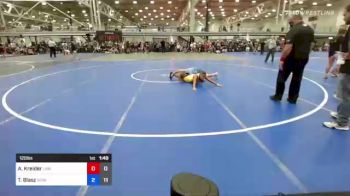 120 lbs Rr Rnd 1 - Anna Kreider, LAWW vs Trista Blasz, WOW North