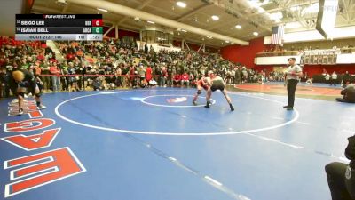 146 lbs Champ. Round 2 - Isaiah Bell, Arcata vs Seigo Lee, Berkeley