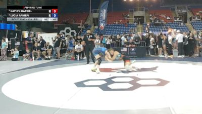 120 lbs Cons. Quarters - Kaylyn Harrill, Nebraska vs Lucia Ranieri, New Jersey