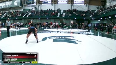 149 lbs Cons. Round 2 - Elijah Kidder, Grand Valley State vs Cutter Sheets, Oklahoma State