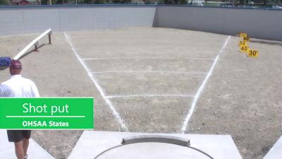 Replay: Shot Put - 2024 OHSAA Outdoor Champs | May 31 @ 9 AM