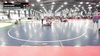 120 lbs Rr Rnd 3 - Jocelyn Danbe, Diesel Wrestling Academy vs Zuri Mccalpine-ingram, Illinois Cornstars