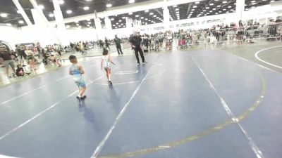 40 lbs Consolation - Hazel Grimley, California Grapplers vs Ioane TalbertKim, Golden Backs MRTC