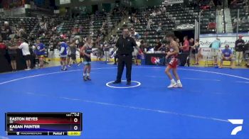 106 lbs Quarterfinal - Easton Reyes, OK vs Kagan Painter, PA