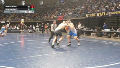 252 lbs Round Of 32 - Camdyn Kitch, Reynolds vs Trenton Kenny, Belle Vernon