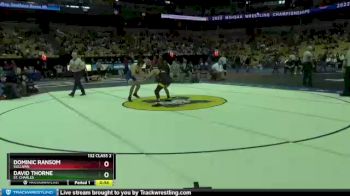 132 lbs Cons. Round 2 - Dominic Ransom, Sullivan vs David Thorne, St. Charles