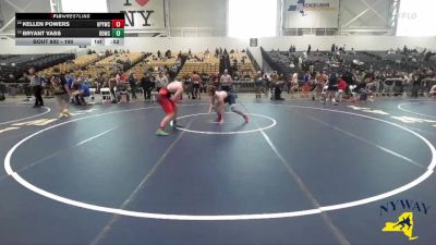 190 lbs Cons. Round 2 - Kellen Powers, Hyde Park Youth Wrestling Club vs Bryant Vass, Black Dirt Wrestling Club