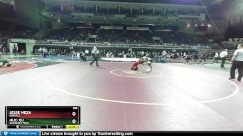 126 lbs Cons. Semi - Jesse Meza, Oakdale vs Huo Xu, Monterey Trail