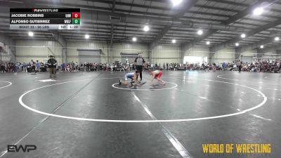95 lbs Round Of 64 - Jacobie Robbins, Greater Heights Wrestling vs Alfonso Gutierrez, Wolf Pack Wrestling Club TX