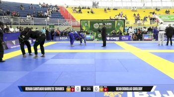 Sean Douglas Goolsby vs Renan Santiago Barreto Tavares 2025 Brasileiro Jiu-Jitsu IBJJF