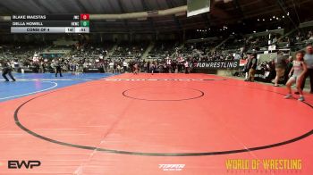 83 lbs Consi Of 4 - Blake Maestas, Juggernaut Wrestling Club vs Della Howell, Henryetta Knights Wrestling Club