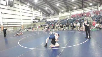 120-126 lbs 1st Place Match - Glade Harman, Utah vs Nathan Pritchard, Nevada