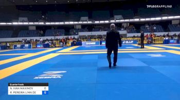NICHOLAS IVAN MAXIMOV vs ROOSEVELT PEREIRA LIMA DE SOUZA 2019 World IBJJF Jiu-Jitsu No-Gi Championship