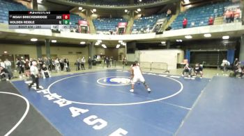 285 lbs Cons. Round 3 - Noah Breckenridge, Carmel Catholic vs Holden Reible, Oswego (H.S.)