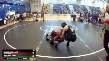 120 lbs Round 6 (8 Team) - Makana Tieri, VHWC vs Kaleb Williams, Alpha Dogs