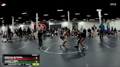 96 lbs Round 3 (4 Team) - Preston Rotonda, Red Devil WC vs Daerin Curry, Mat Warriors Red