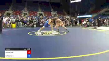 195 lbs Round Of 32 - Gable Carrick, Illinois vs Evan Franke, Iowa