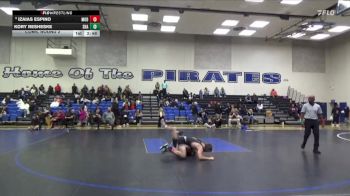 125 lbs Cons. Round 2 - Izaias Espino, Modesto College vs Kory Resheske, Shasta College