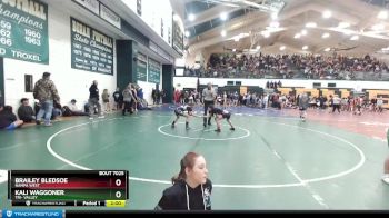 105 lbs Champ. Round 2 - Kali Waggoner, Tri- Valley vs Brailey Bledsoe, Nampa West
