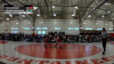 174 lbs Cons. Semi - Solomon Arnds-Volcin, CSU-Pueblo vs Cole Hernandez, Western Colorado