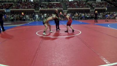 158 lbs Champ. Round 1 - Connor Wilkerson, Lockwood Wrestling Club vs Ty Schepens, Sidney Wrestling Club