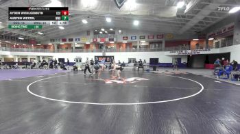 197 lbs Round 5 (10 Team) - Kash Alley, Colby Community College vs Stephen Browning, Midway University