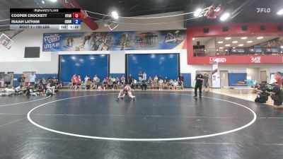 84 lbs Cooper Crockett, Utah vs Isaiah Latham, Connecticut