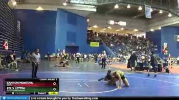 138 lbs Champ. Round 2 - Cannon Montoya, SLAM vs Felix Lettini, St Peter Prepatory