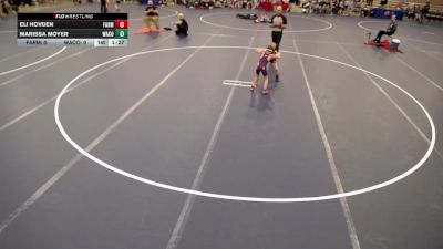 Elementary - 52 lbs Marissa Moyer, Waconia vs Eli Hovden, Farmington