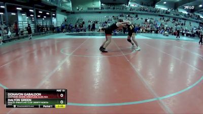 165 lbs Cons. Round 5 - Donavon Gabaldon, Southern Boone Wrestling Club-AAA vs Dalton Green, Eagles Wrestling Club Liberty North-AAA