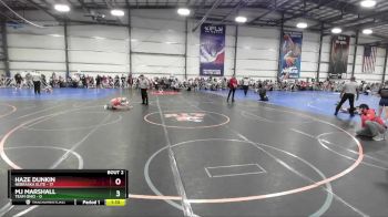 64 lbs Rd# 1 9:00am Friday - Haze Dunkin, Nebraska Elite vs MJ Marshall, Team Ohio