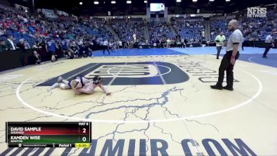 5A-150 lbs Cons. Round 3 - Kamden Wise, Newton vs David Sample, Goddard