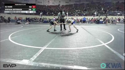 70 lbs Consi Of 16 #2 - Stetson Jefferson, Raw Wrestling Club vs Eli Rabe, Piedmont