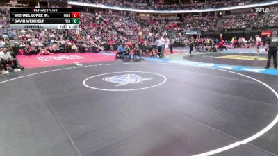 144-5A Semifinal - Gavin Weichelt, Pine Creek vs Michael Lopez Jr., Ponderosa