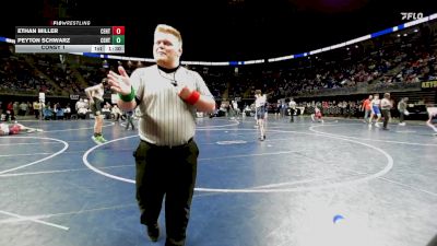 147 lbs Consy 1 - Ethan Miller, Central Columbia vs Peyton Schwarz, Central Valley