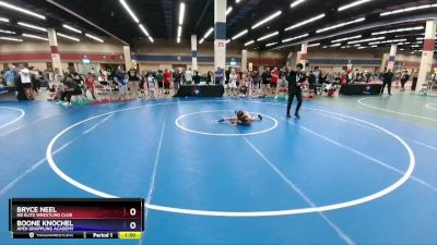 53 lbs 1st Place Match - Bryce Neel, NB Elite Wrestling Club vs Boone Knochel, Apex Grappling Academy