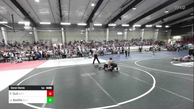 88 lbs Consolation - Forest Dull, Mattime vs Jared Badilla, Relentless