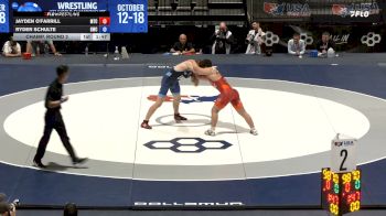 80 Finals kg Champ. Round 2 - Jayden O'Farrill, M2 Training Center vs Ryder Schulte, Grindhouse Wrestling Club