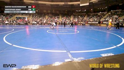 58 lbs Consi Of 8 #2 - Hunter Rauschenberger, Ridge Wrestling Club vs Kristopher Henry, Powerhouse Wrestling