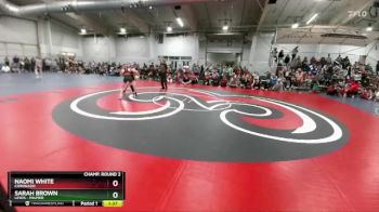 105 lbs Champ. Round 2 - Naomi White, Coronado vs Sarah Brown, Lewis - Palmer