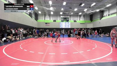 63 lbs Rr Rnd 3 - Hayzen Rittenhouse, Rockmart Takedown Club vs Jackson Stott, Backyard Bullies Wrestling Club